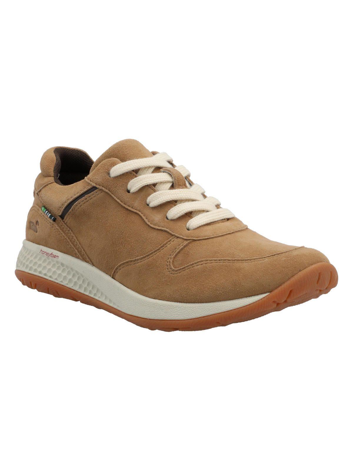 Zapatilla Cuero Mujer Kansas Café-1