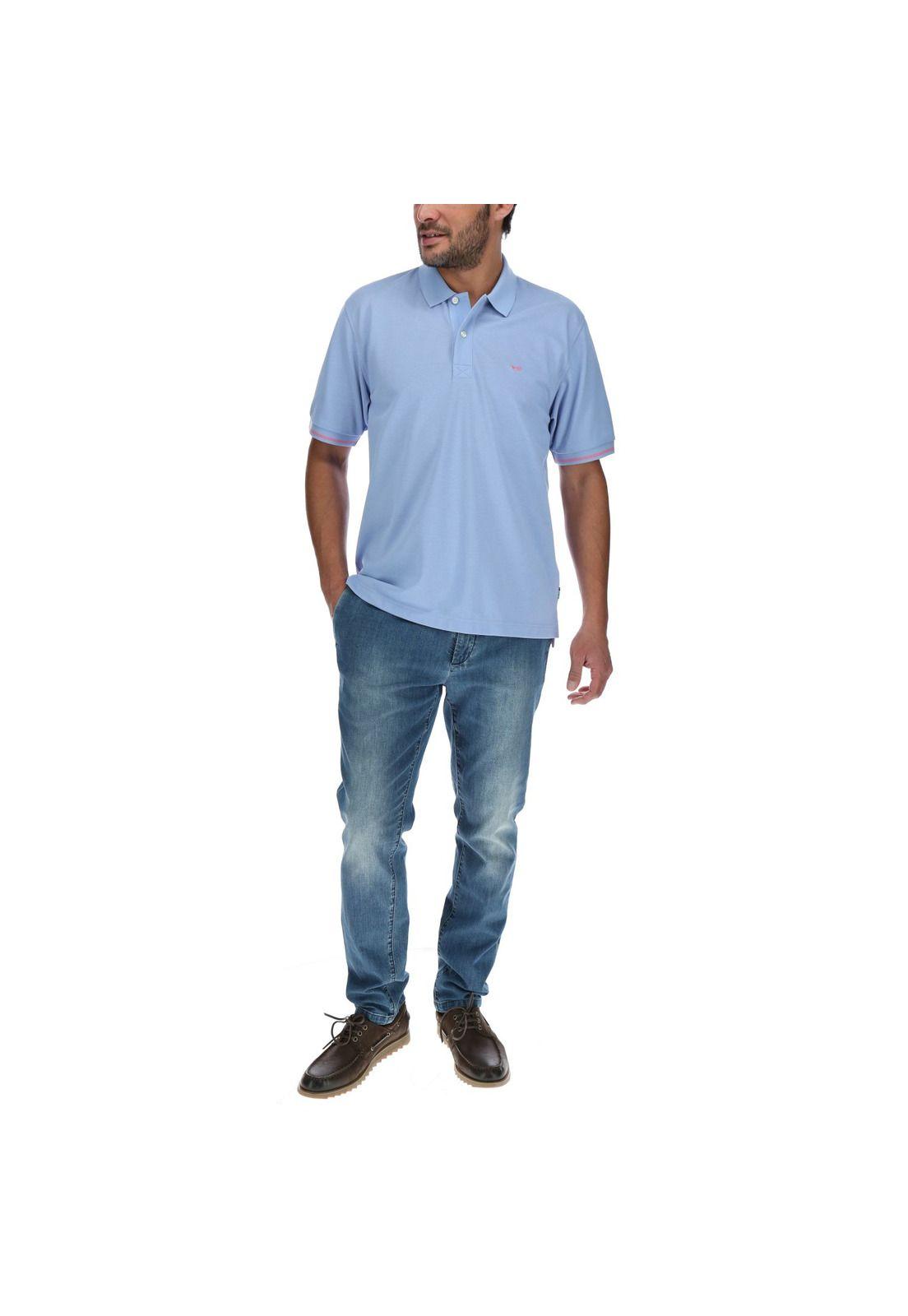 Polera Hombre Mitchell Celeste-4