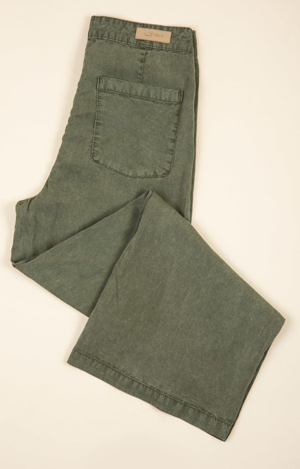Jeans Tencel Mujer Julieta Verde-3