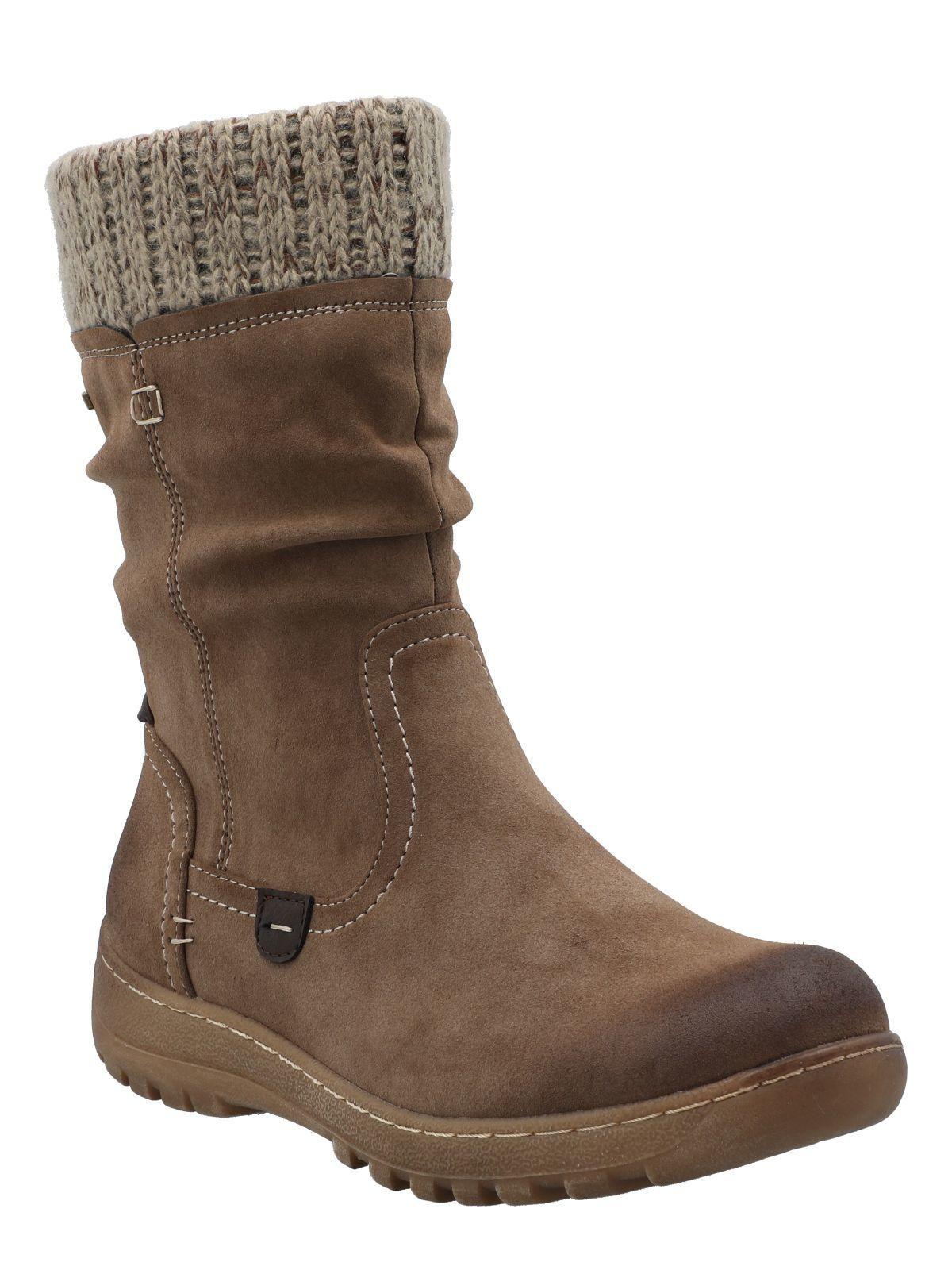 Botín Mujer Nerea Café-0