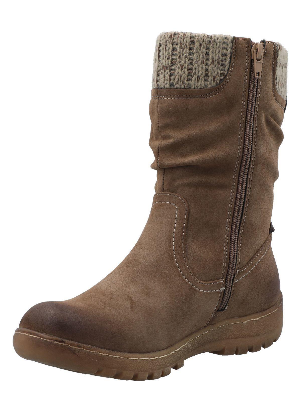 Botín Mujer Nerea Café-4