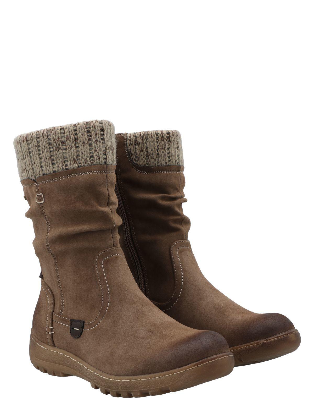 Botín Mujer Nerea Café-7