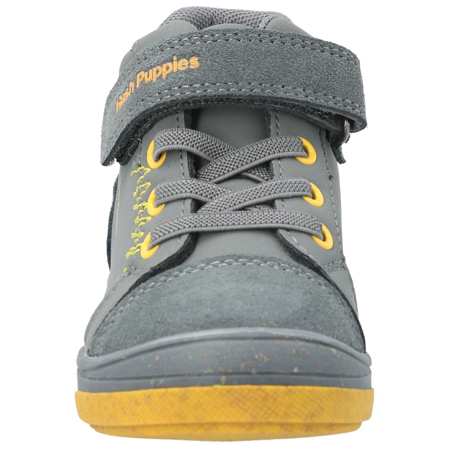 Botín Cuero Niño Broke Gris-3