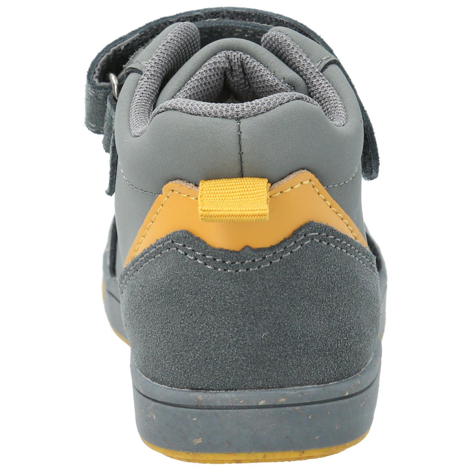 Botín Cuero Niño Broke Gris-6