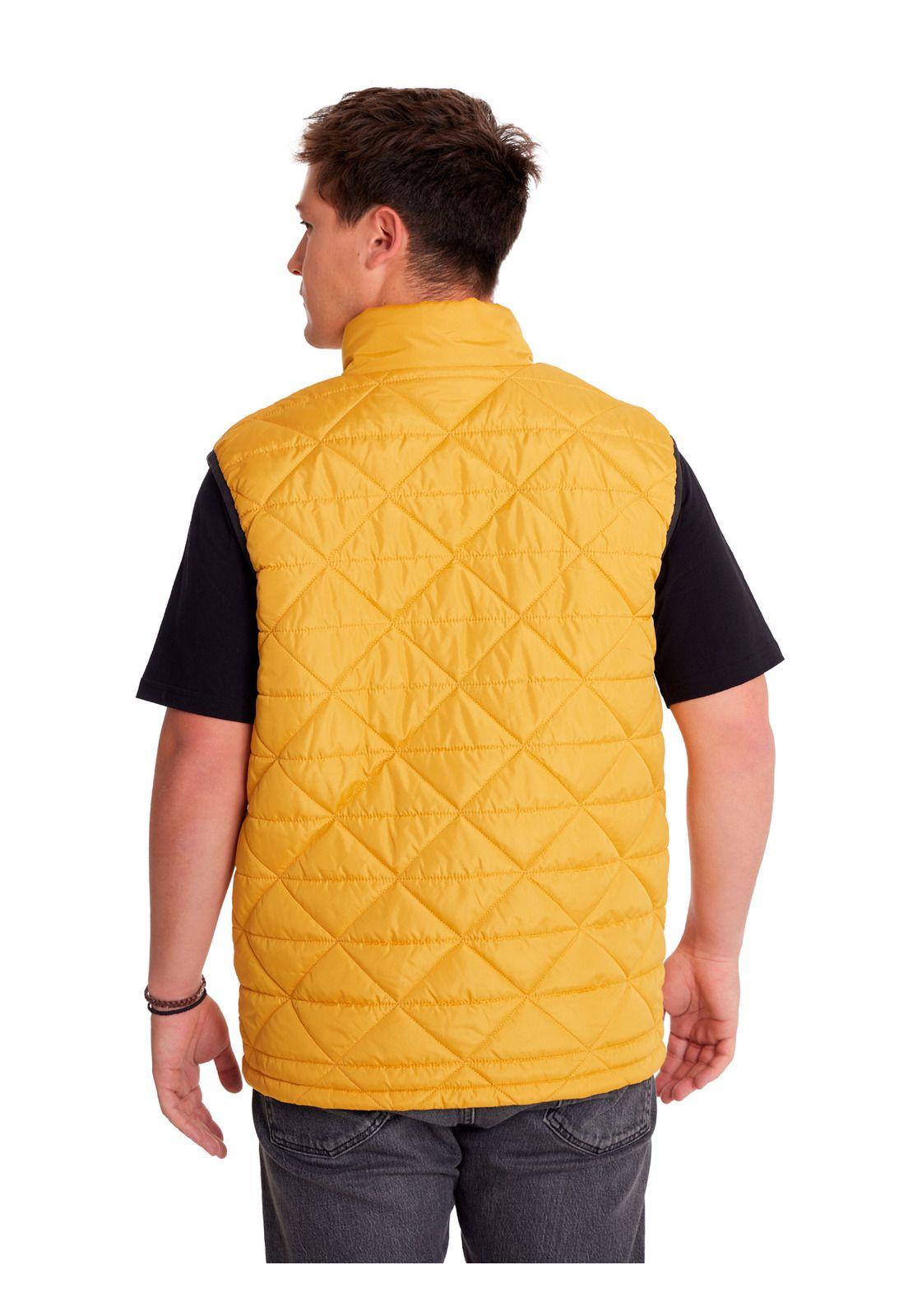 Chaqueta Sin Manga Hombre Mwght Ins Q Vest Amarillo-3