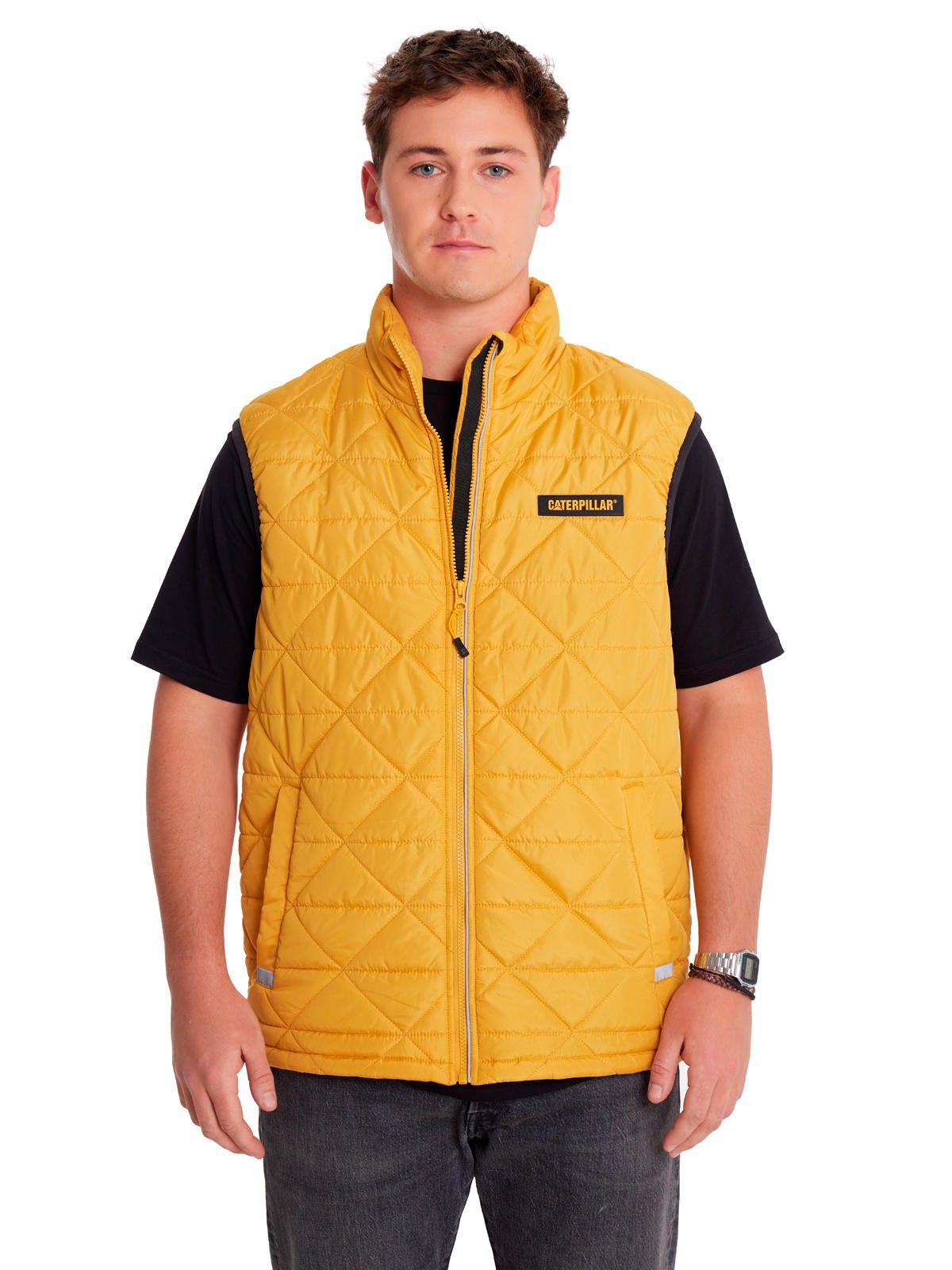Chaqueta Sin Manga Hombre Mwght Ins Q Vest Amarillo-4