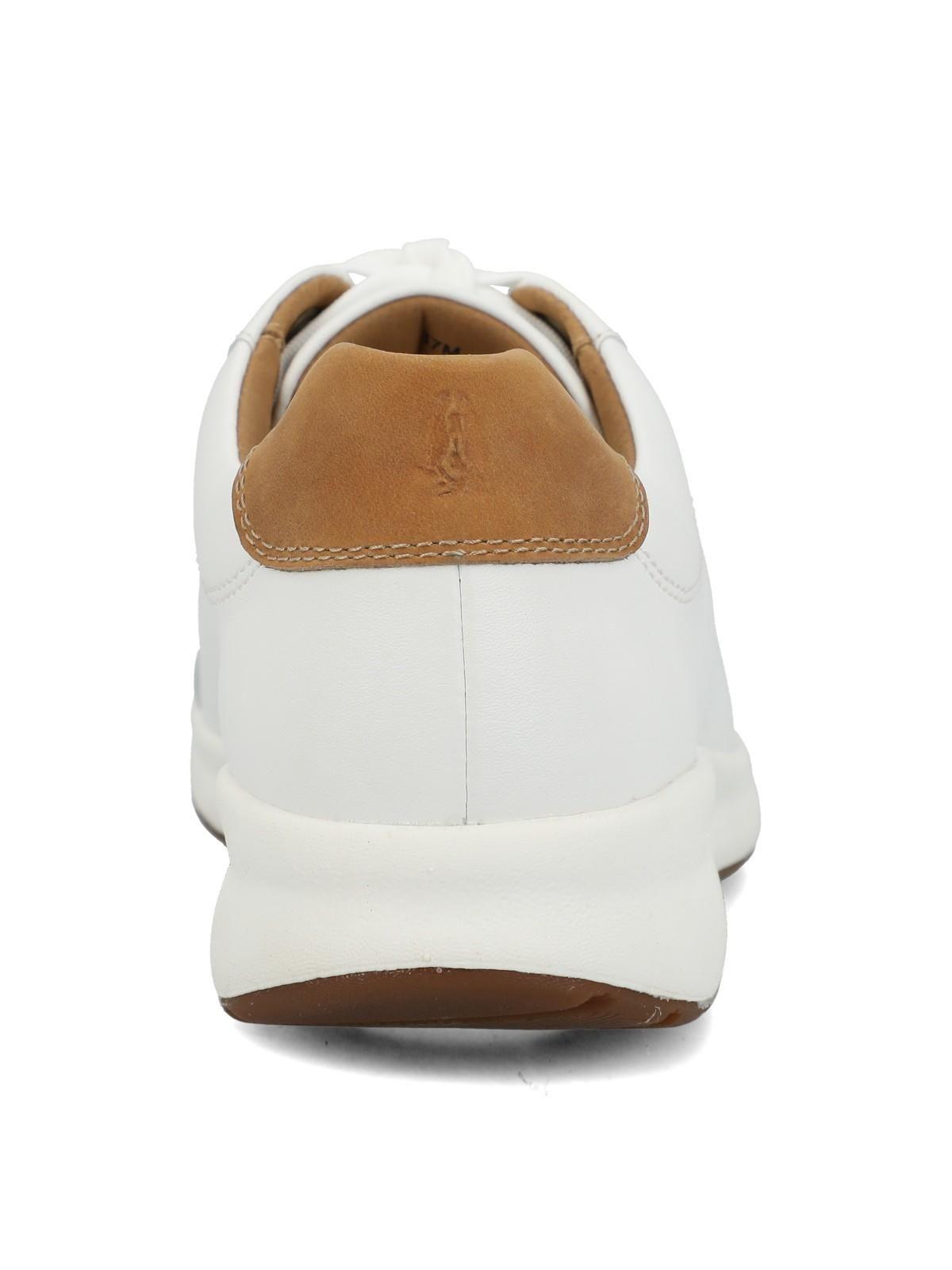 Zapatilla Cuero Mujer Spinal Laceup Blanca-6