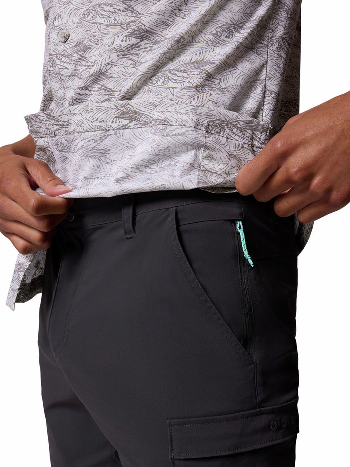 Camisa Manga Corta Hombre Wild Cast Camp Gris-3