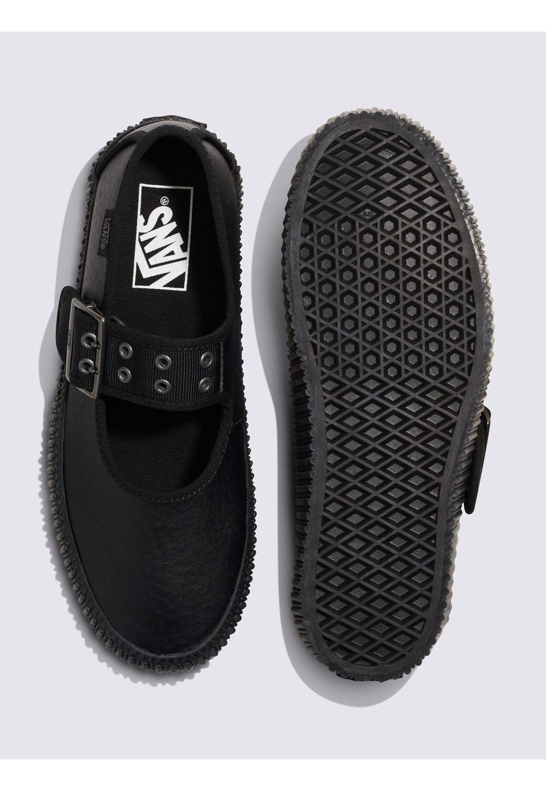 Zapatilla Urbana Mujer Mary Jane Creeper Negro-3