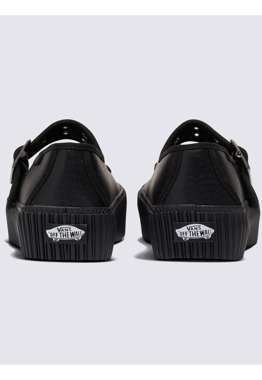 Zapatilla Urbana Mujer Mary Jane Creeper Negro-4