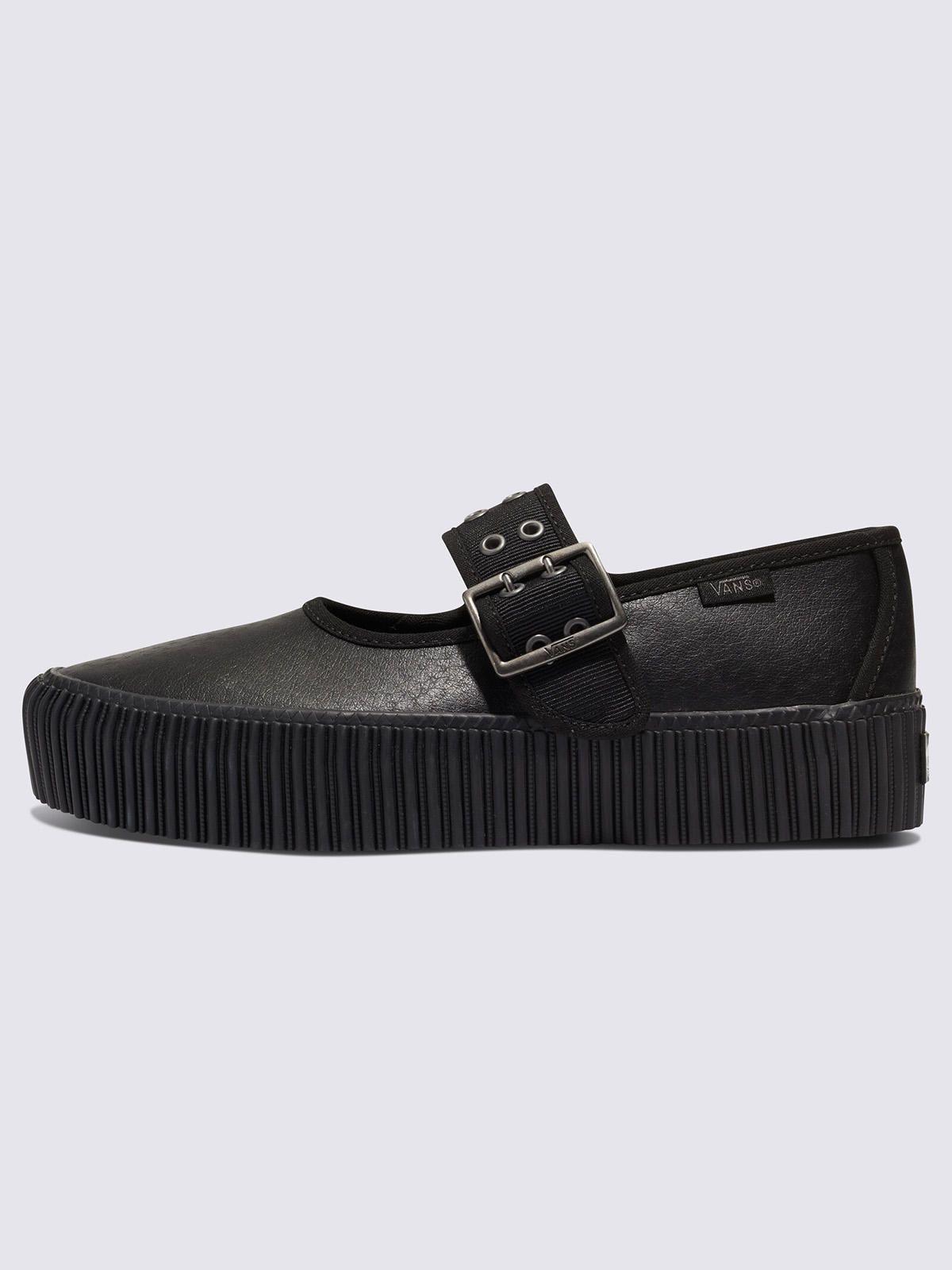 Zapatilla Urbana Mujer Mary Jane Creeper Negro-3