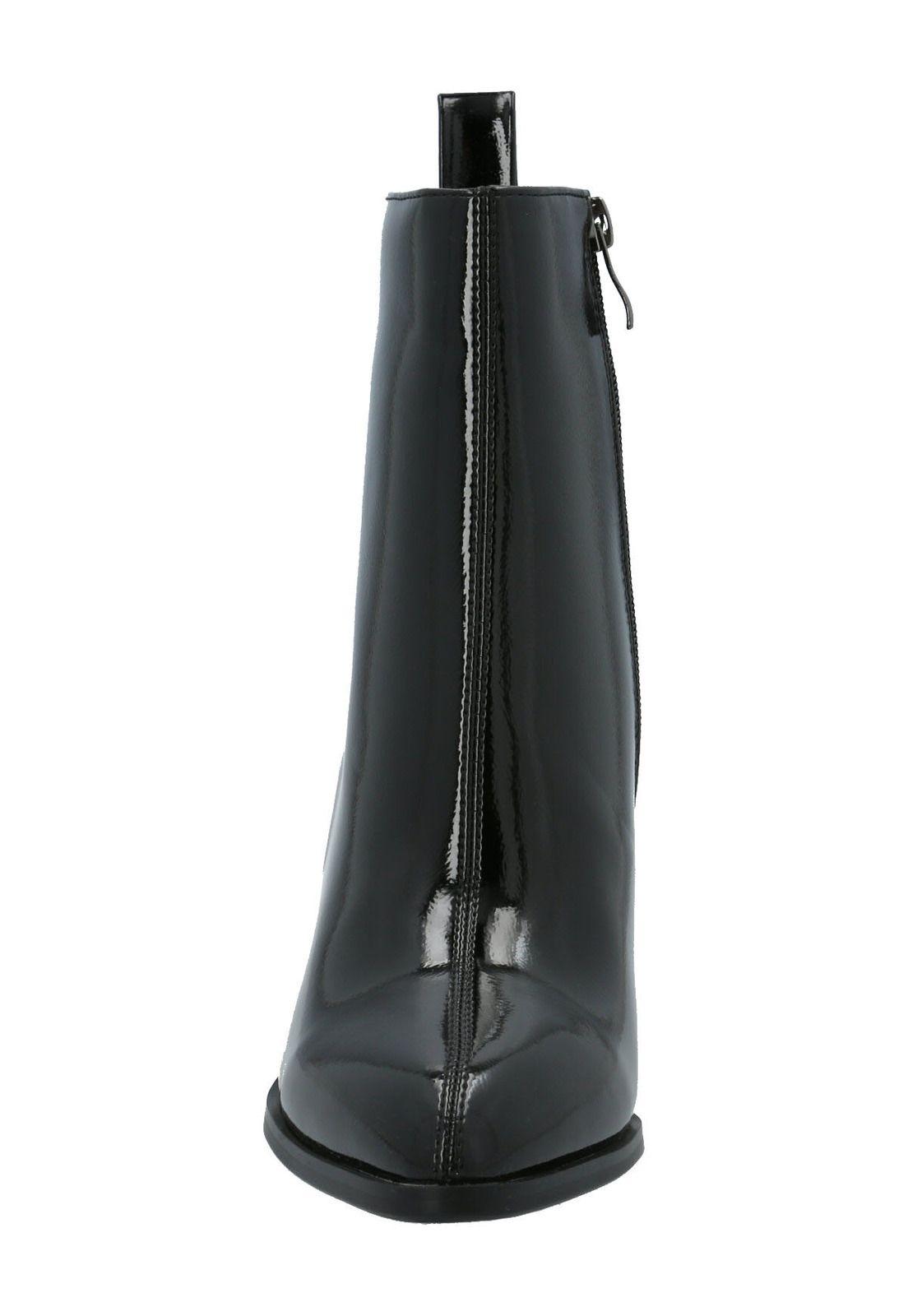 Botín Mujer Heel Negro-3