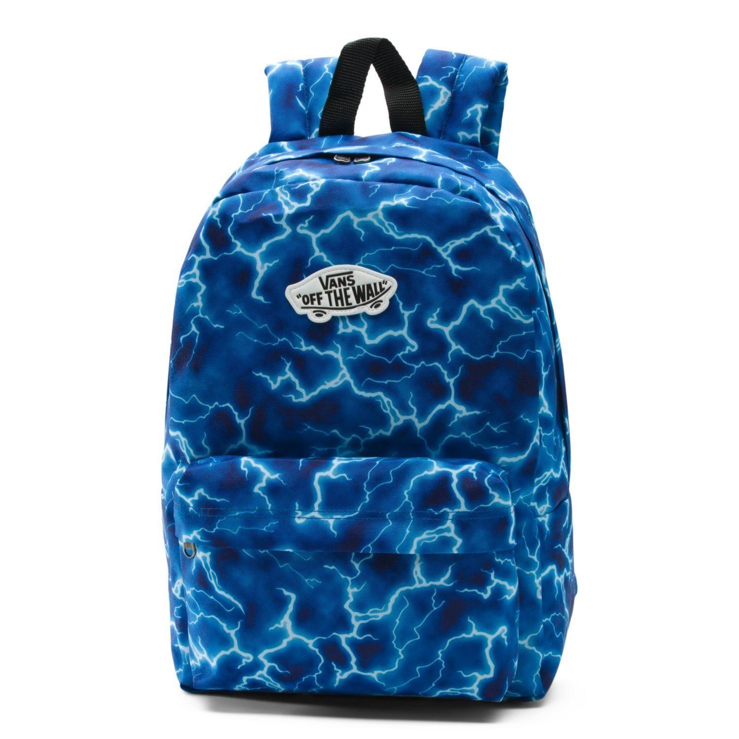 Mochila Niño By New Skool True Blue-White-1