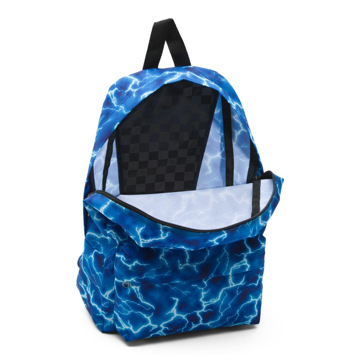 Mochila Niño By New Skool True Blue-White-2