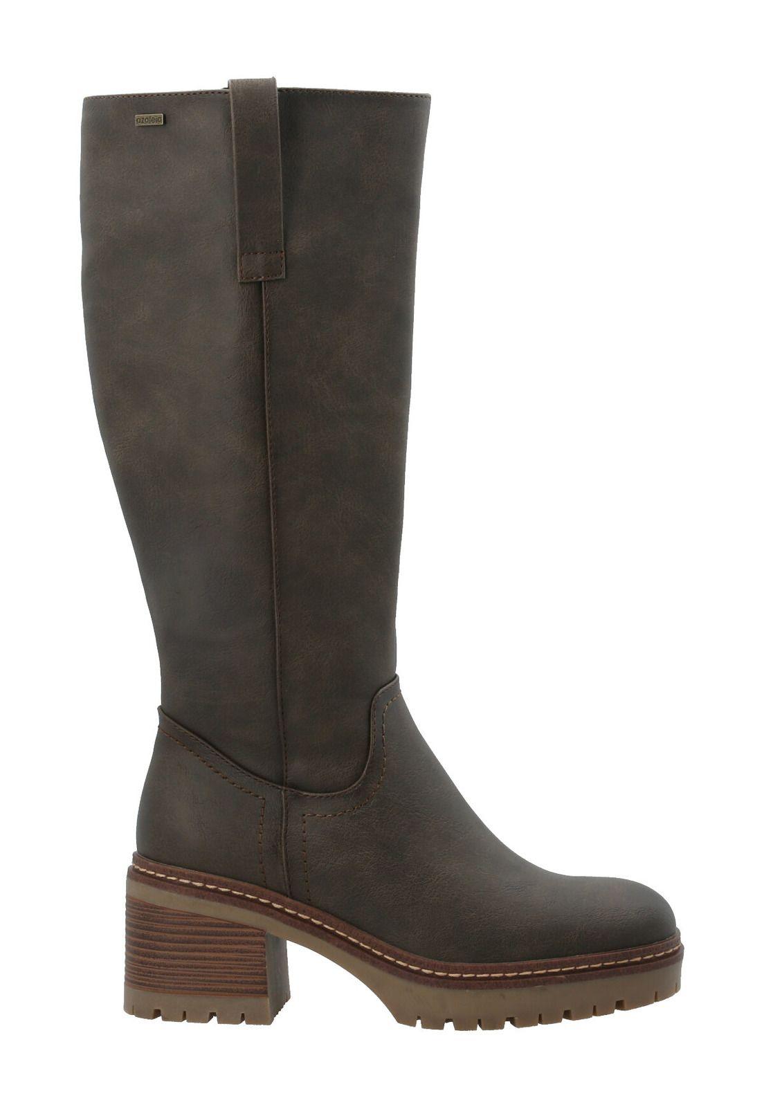 Bota Estade Mujer Café-1