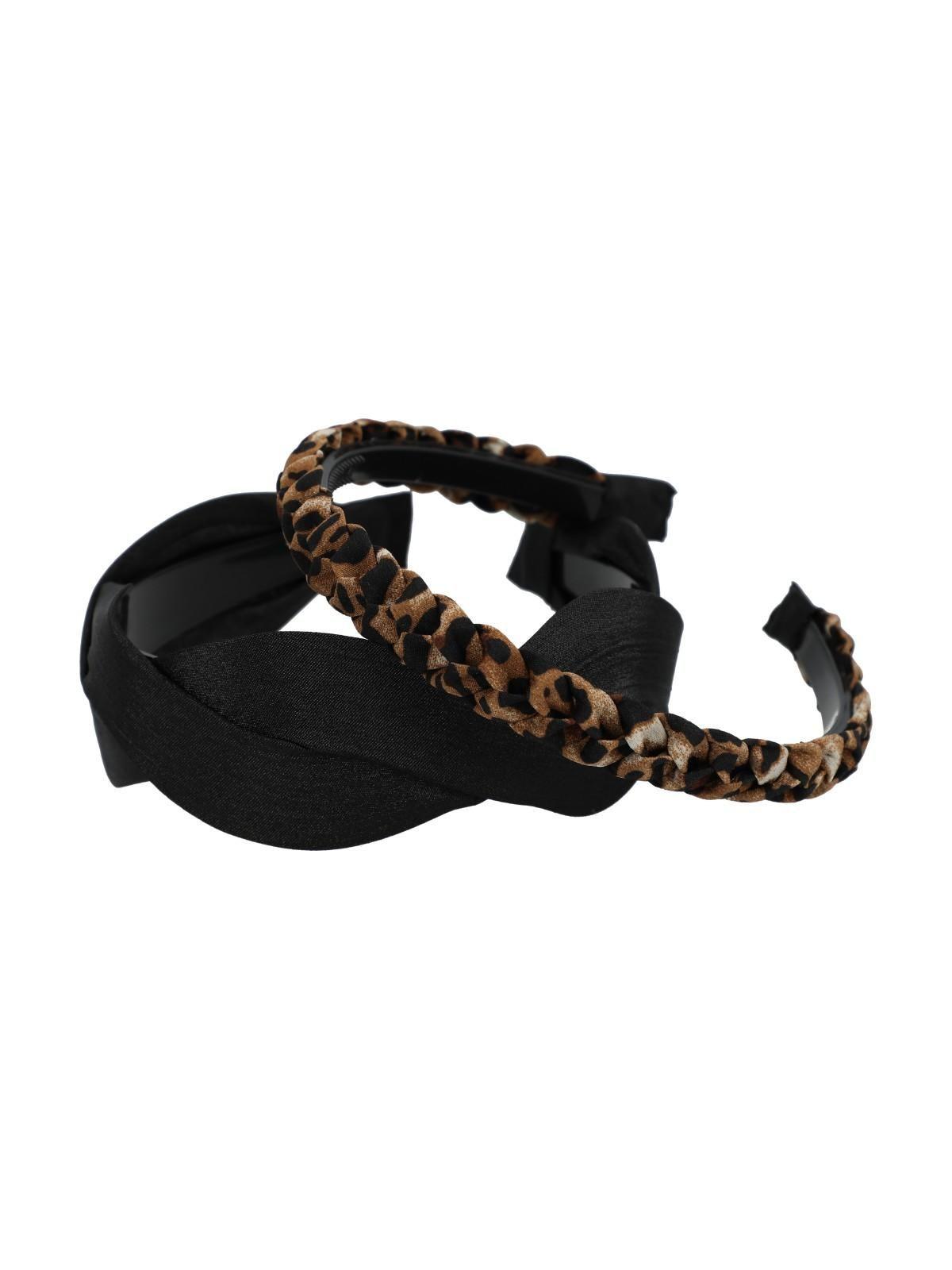 Pack 2 Cintillos Mujer Funky Band Animal Print-3