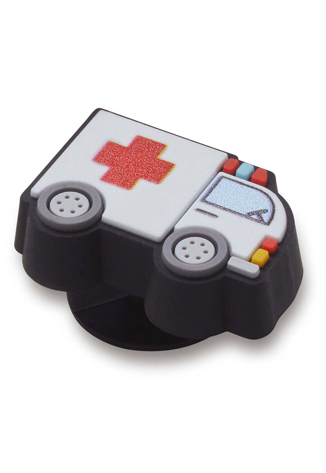 Jibbitz Crocs Mini Ambulancia Blanco-2