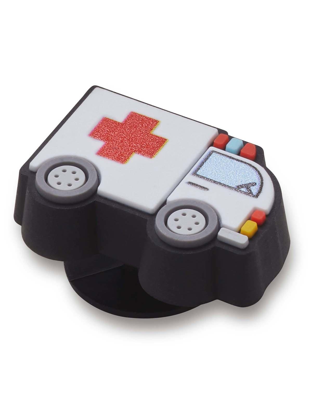 Jibbitz Crocs Mini Ambulancia Blanco-2