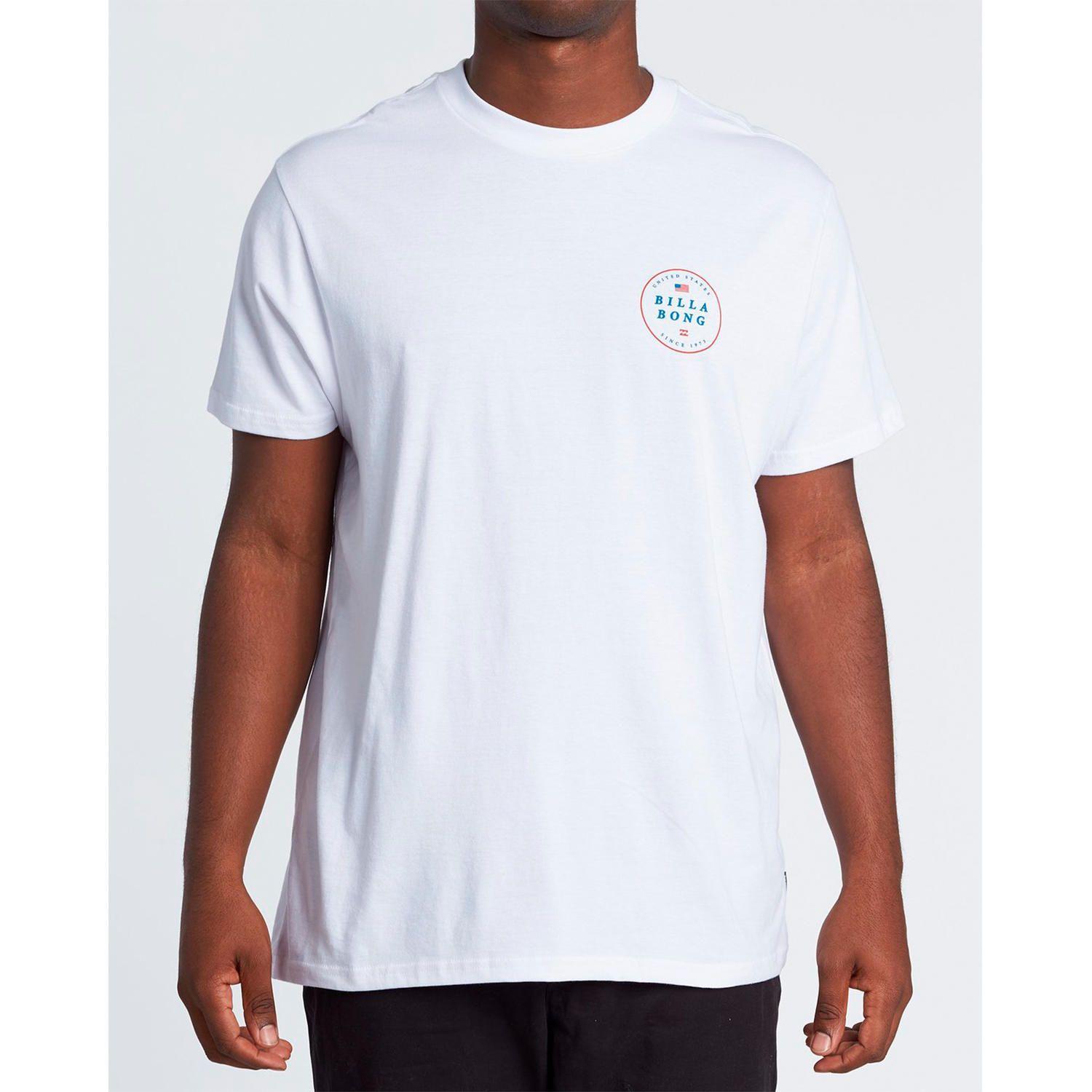 Polera M/C ROTOR Blanco Billabong-0