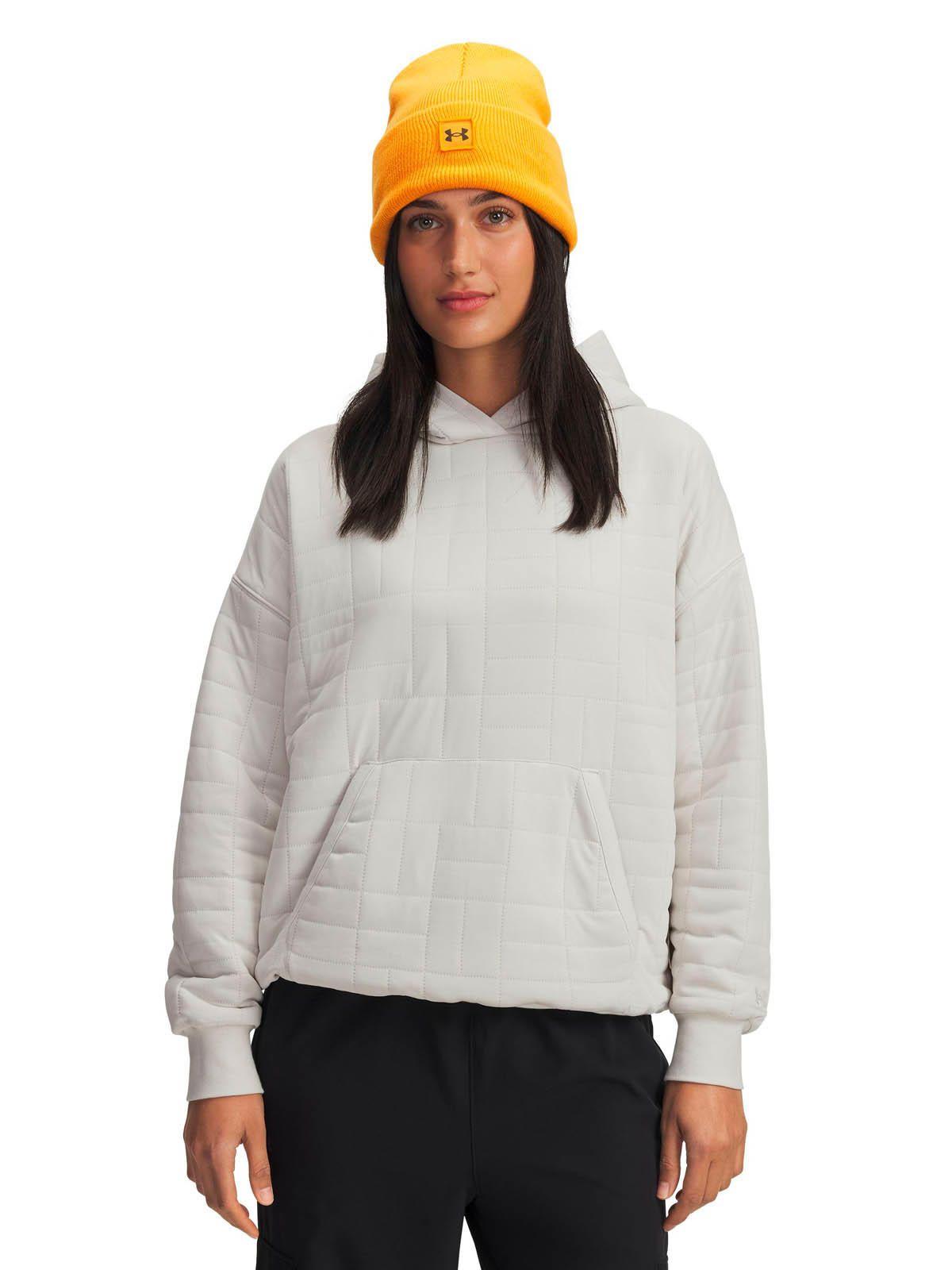 Polerón mujer Lifestyle Unstoppable Fleece blanco -0