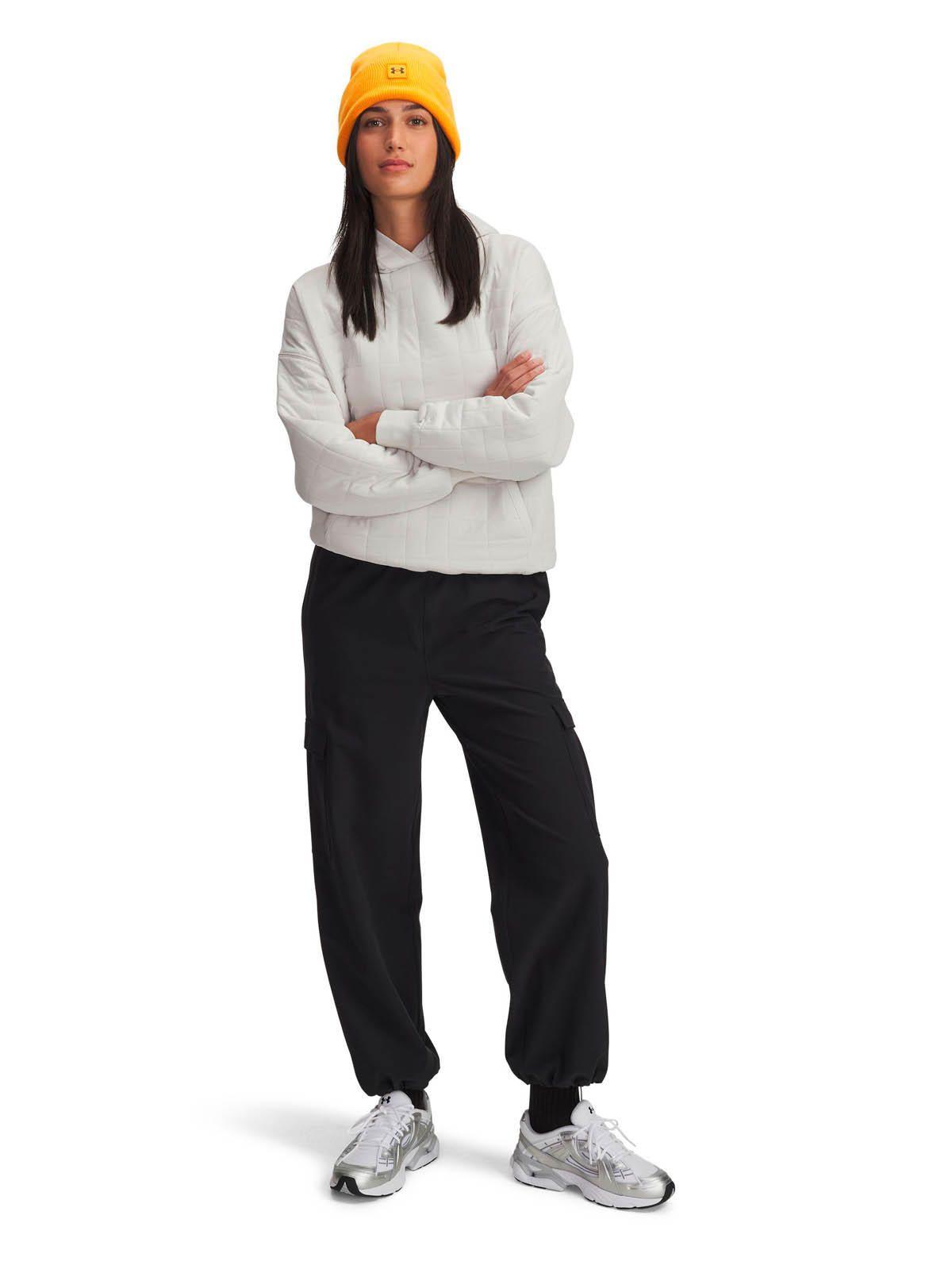 Polerón mujer Lifestyle Unstoppable Fleece blanco -3