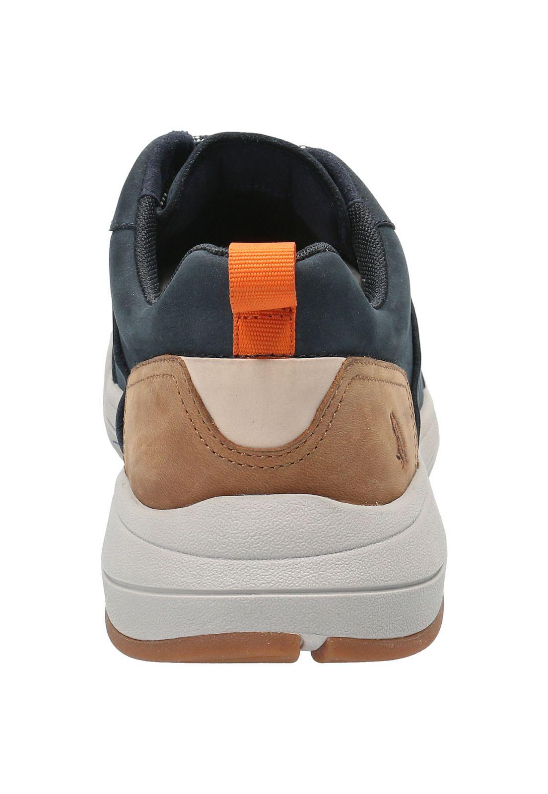 Zapatilla Cuero Hombre Molt Azul-6