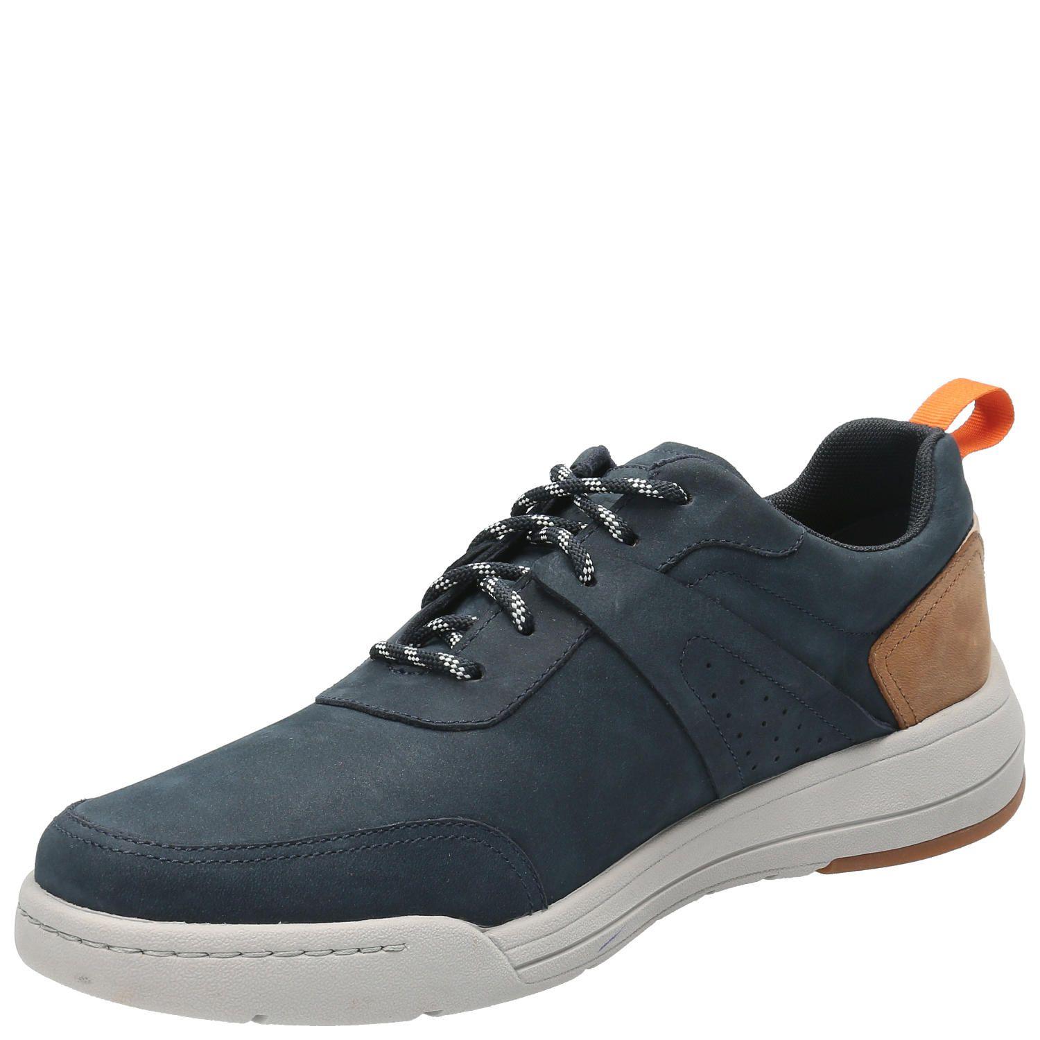 Zapatilla Cuero Hombre Molt Azul-4