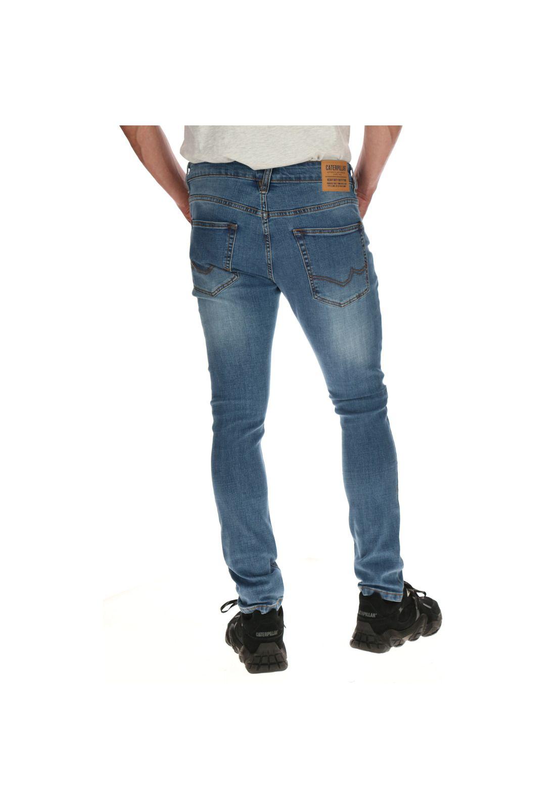 Jeans Hombre Coolmax Skinny Azul-2