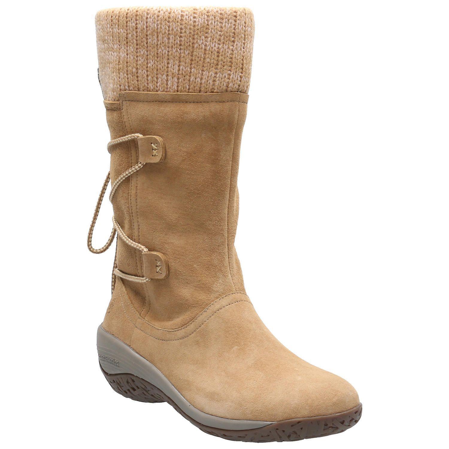 Bota Cuero Mujer Nasser Café-0