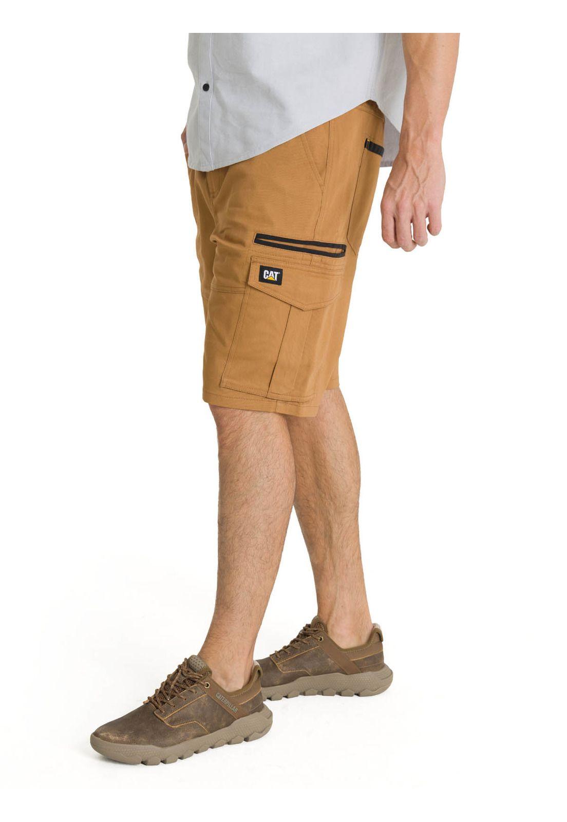 Short Cargo Hombre Fundation Café-1