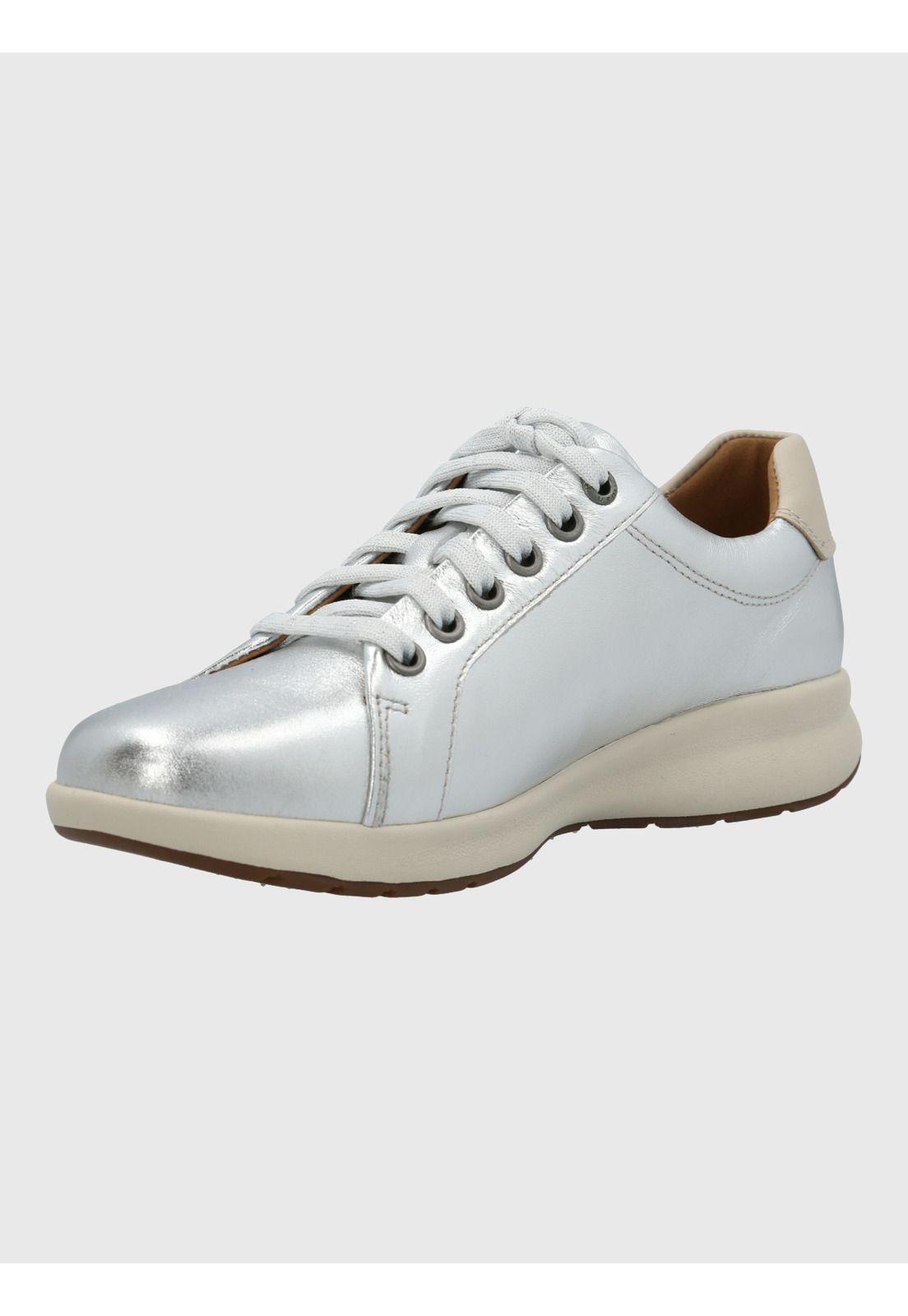 Zapatilla Cuero Mujer Spinal Laceup Metal-4