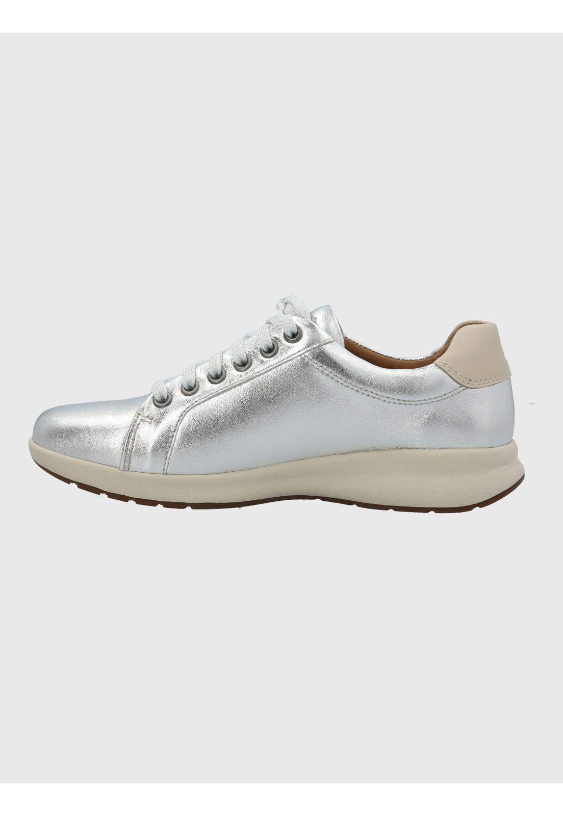 Zapatilla Cuero Mujer Spinal Laceup Metal-5