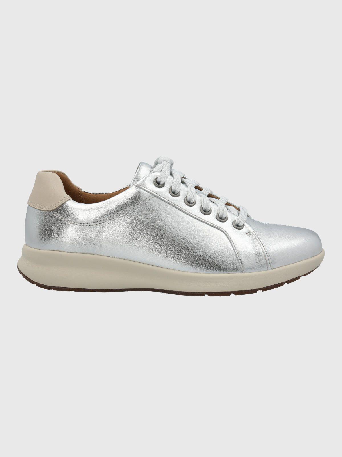 Zapatilla Cuero Mujer Spinal Laceup Metal-1