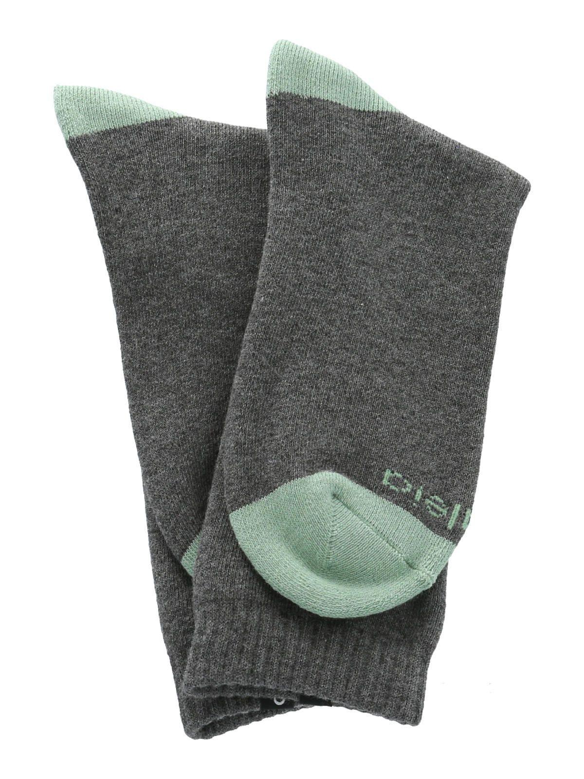 Calcetines  Heavy Plain Mujer Gris-2