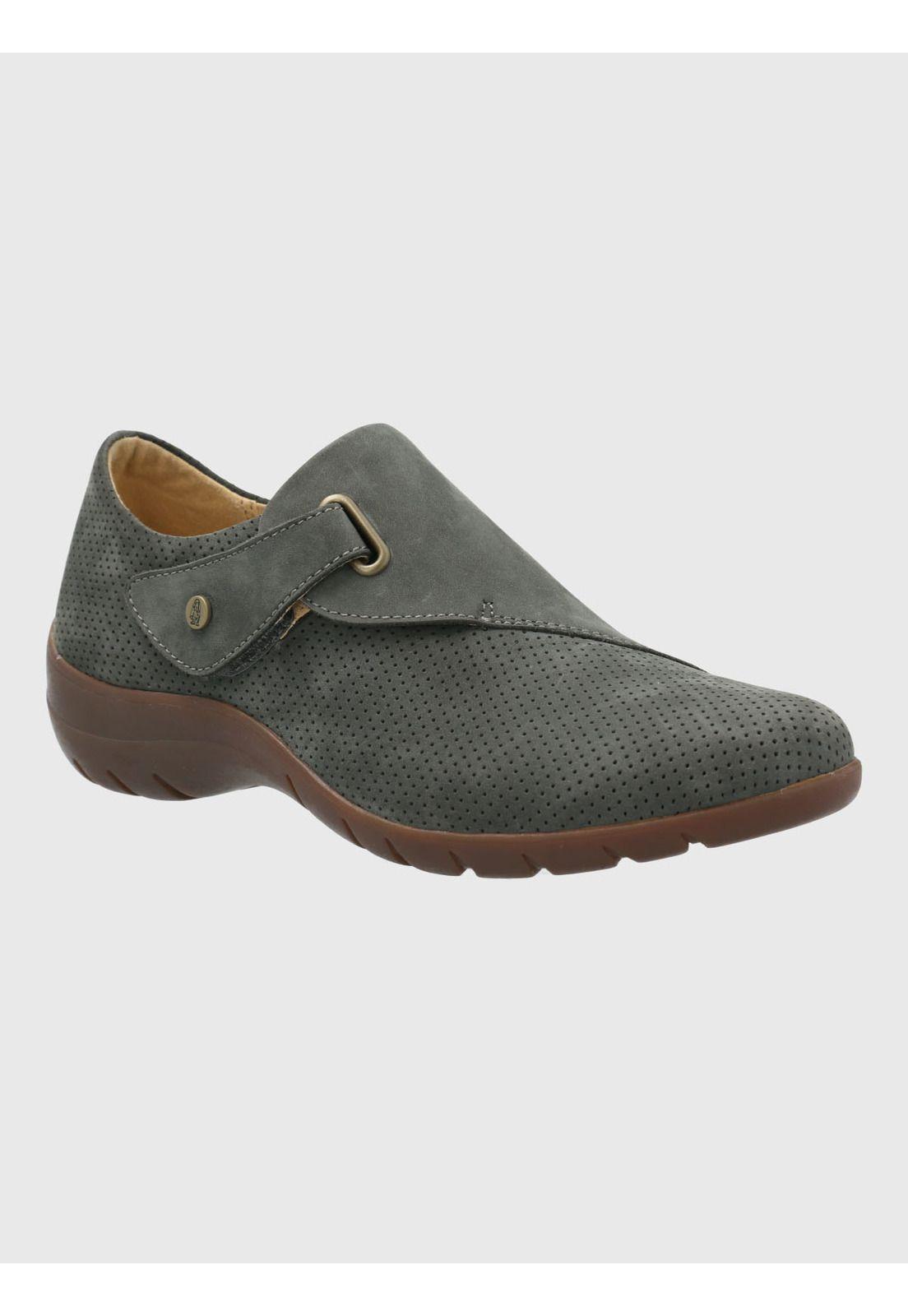 Zapato Mujer Cuero Albi Gris-0