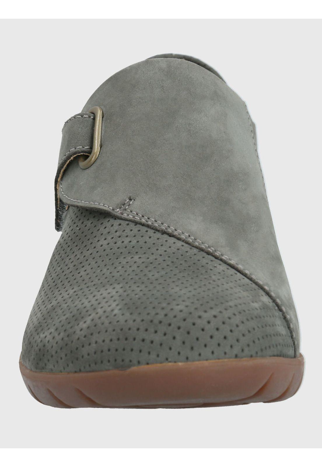 Zapato Mujer Cuero Albi Gris-3