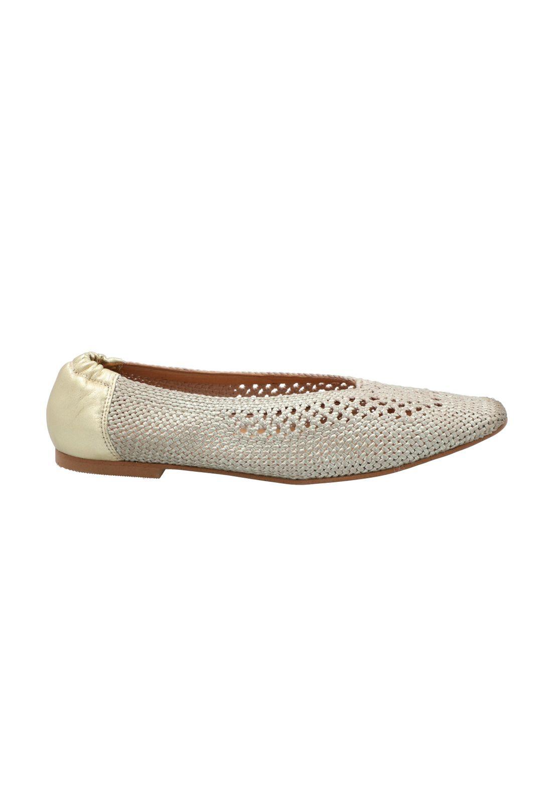 Zapato Rafia Mujer Freda Amarillo-0