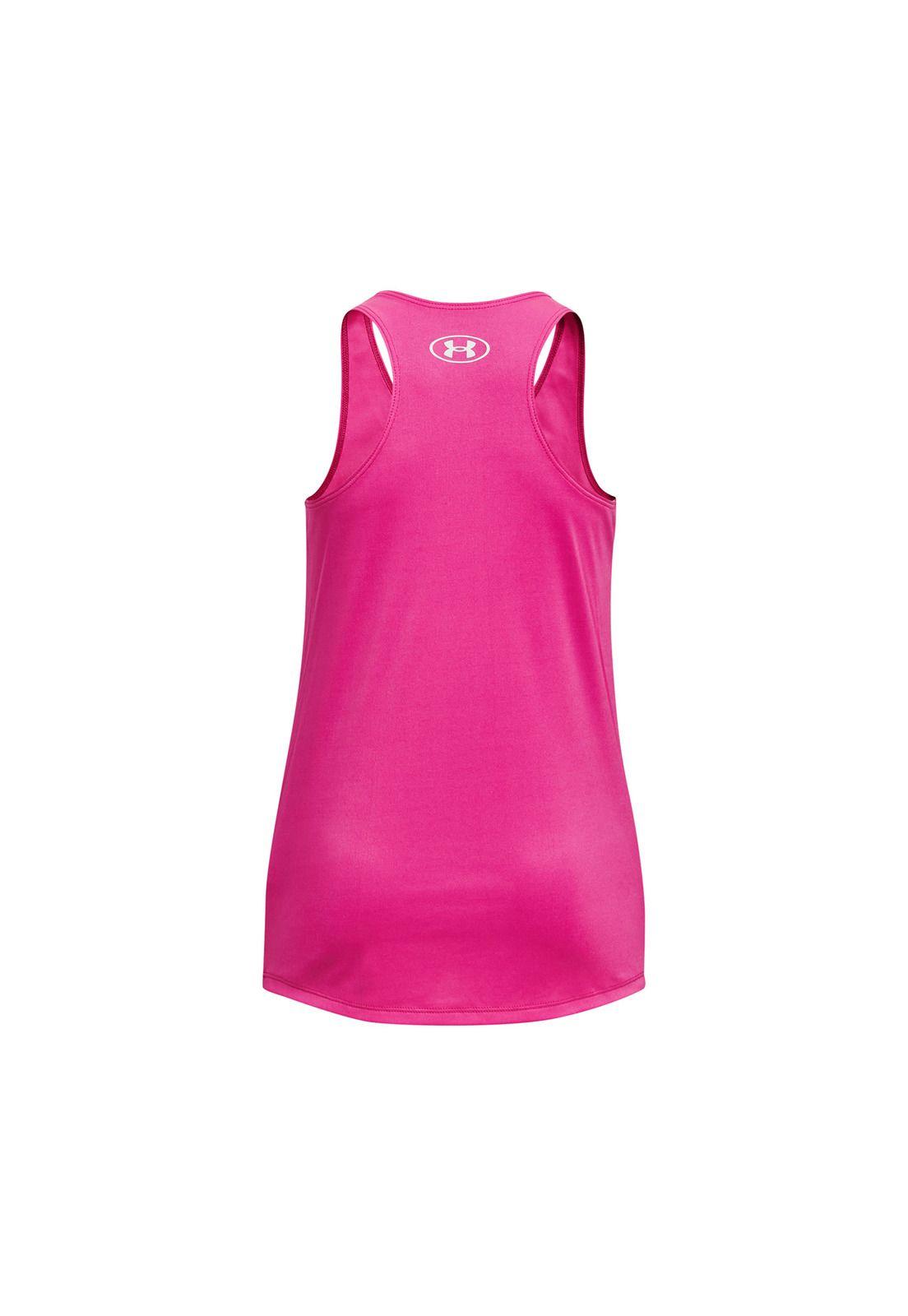 Polera S/M Training Tech™ Big Logo Fucsia Niña-1