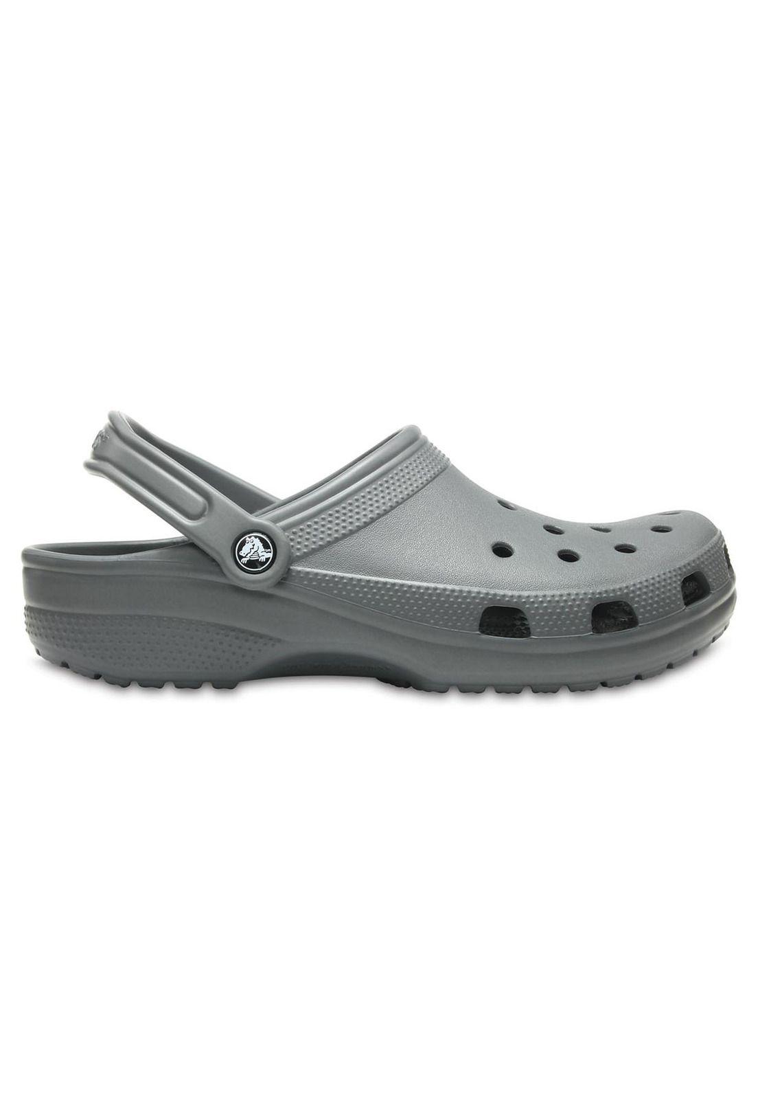 Zueco Crocs Hombre Classic Clog Gris-0