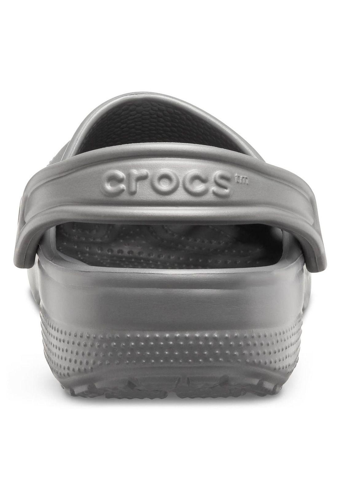 Zueco Crocs Hombre Classic Clog Gris-7