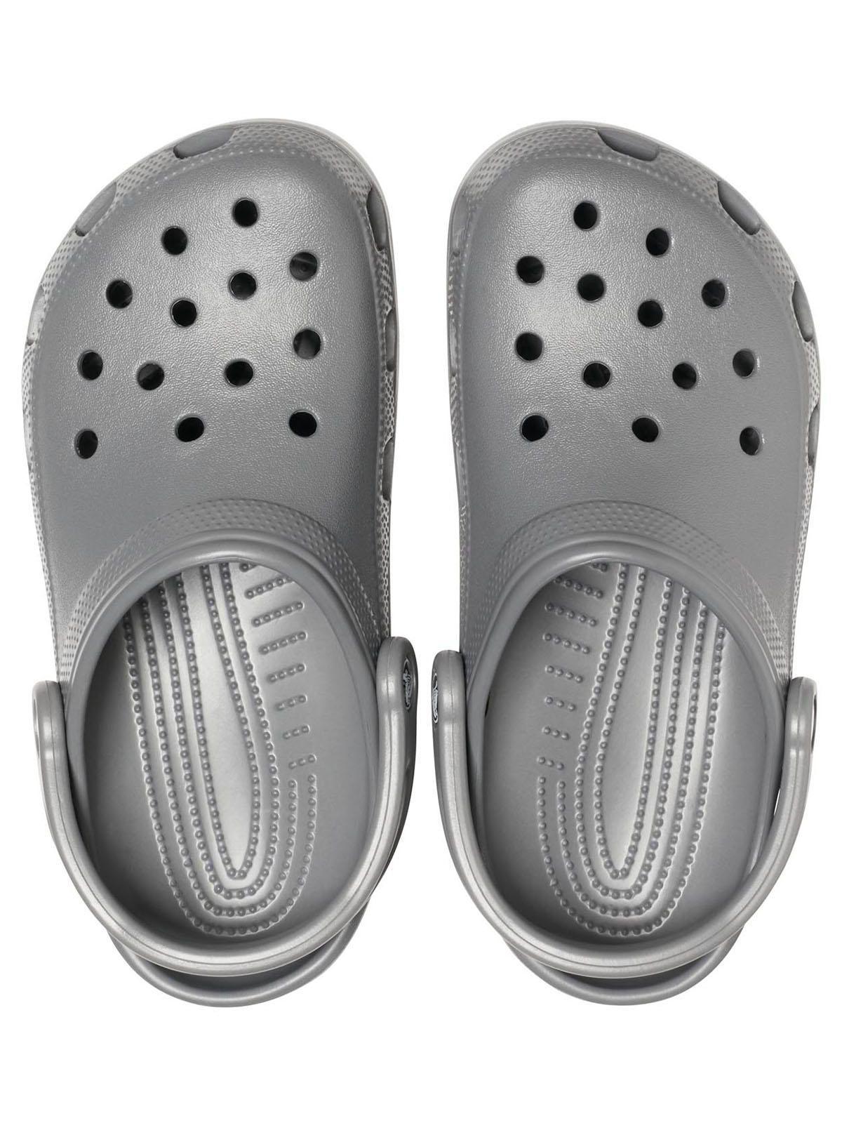 Zueco Crocs Hombre Classic Clog Gris-4