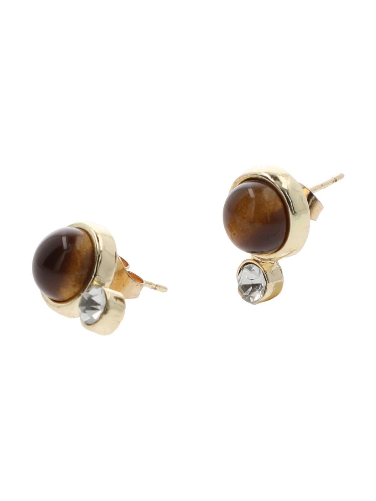 Set 7 Aros Mujer Mix Set Metalizado Dorado-7