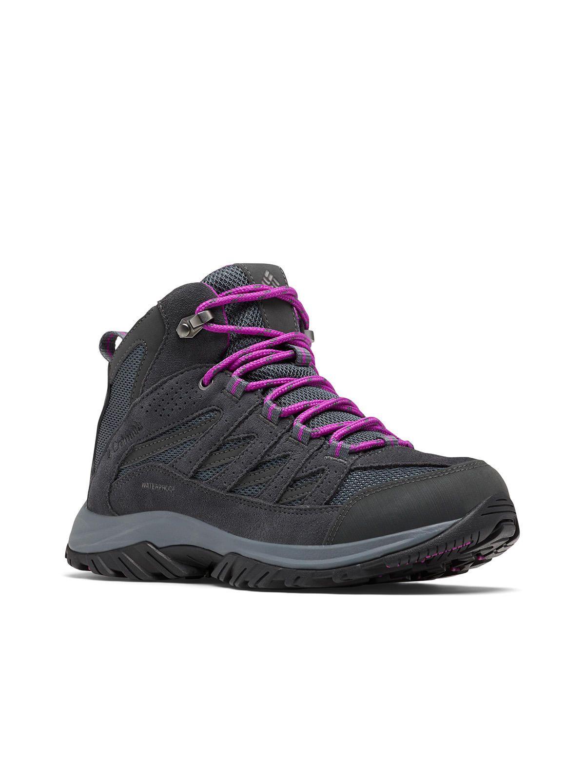 Botín Mujer Crestwood Mid Waterproof Gris-0