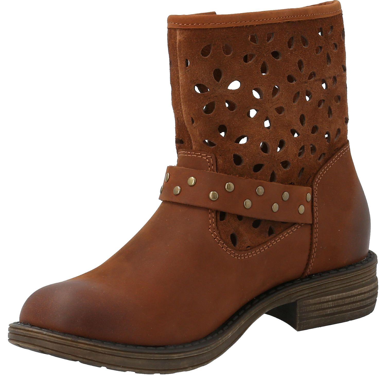 Botin Cuero Primrose Café Mujer Rockford-3