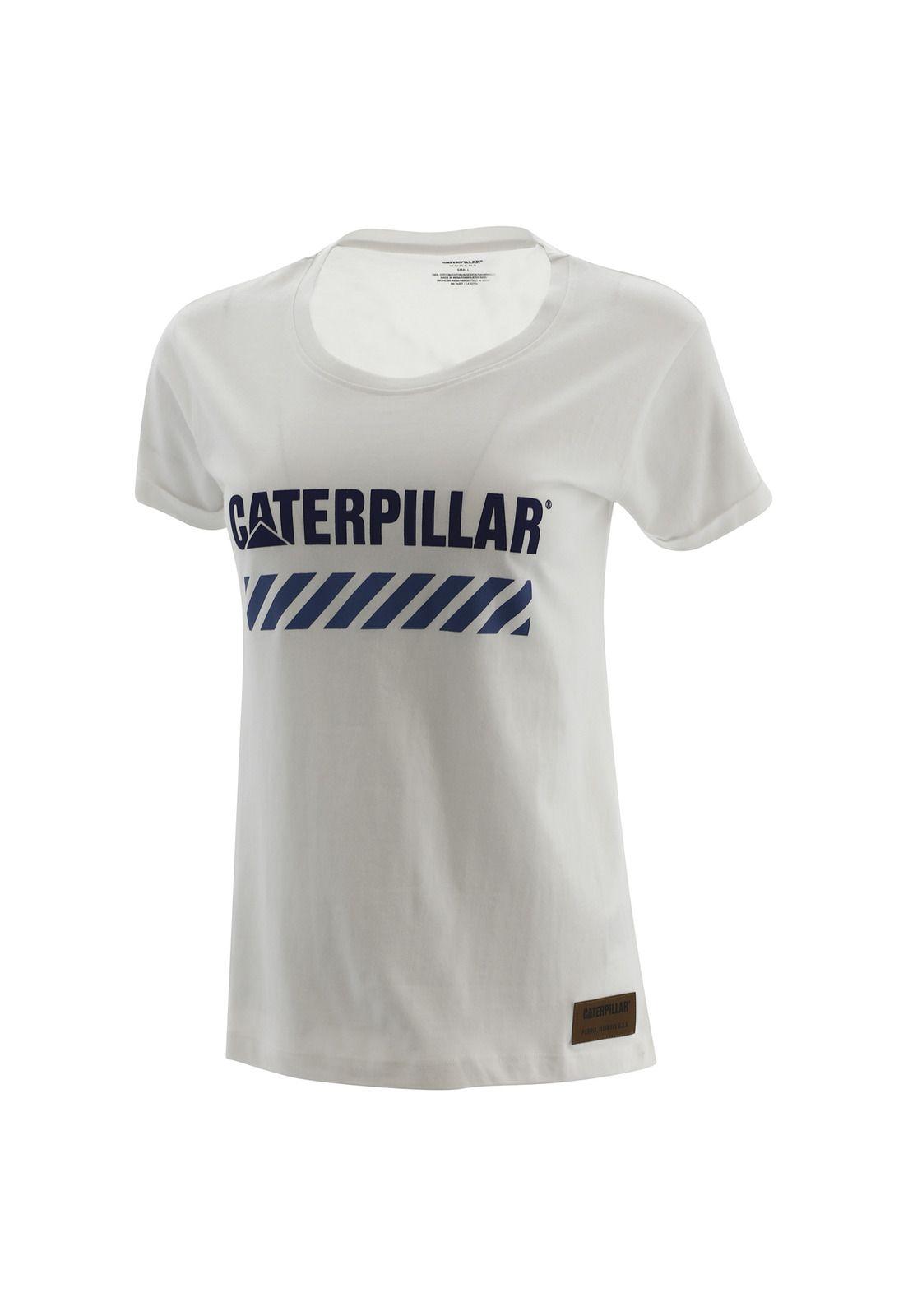 Polera M/C Mujer Work Caution Tee Blanco-0