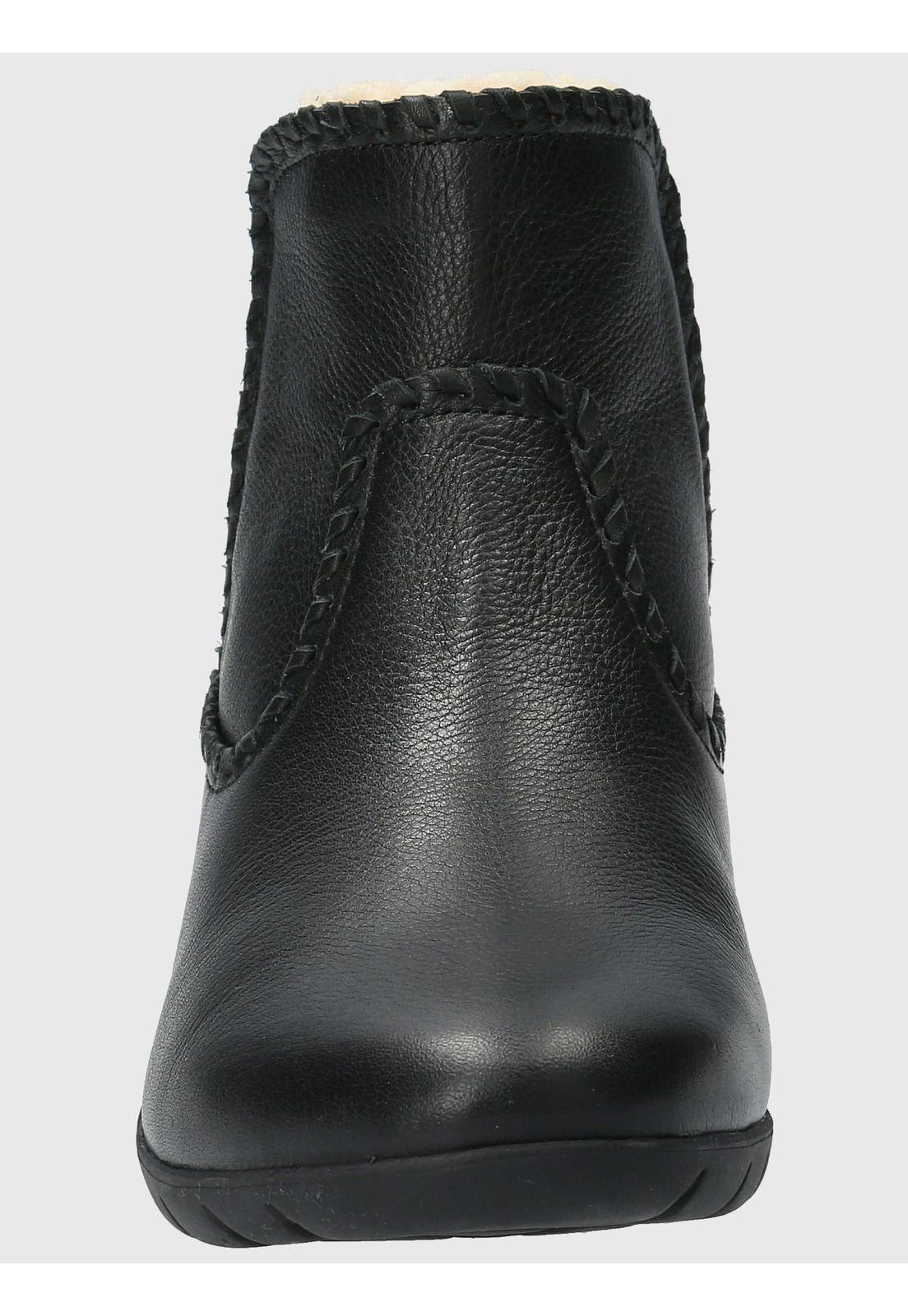 Botin Cuero Mujer Orla Negro-3