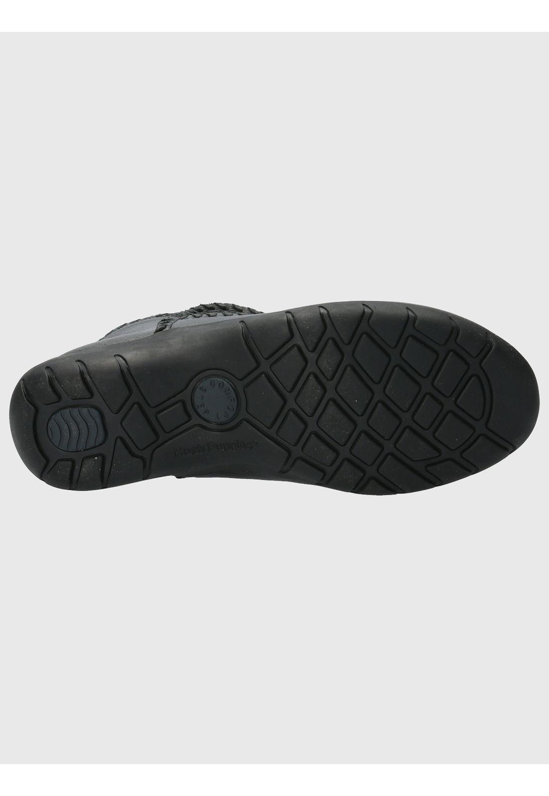 Botin Cuero Mujer Orla Negro-7