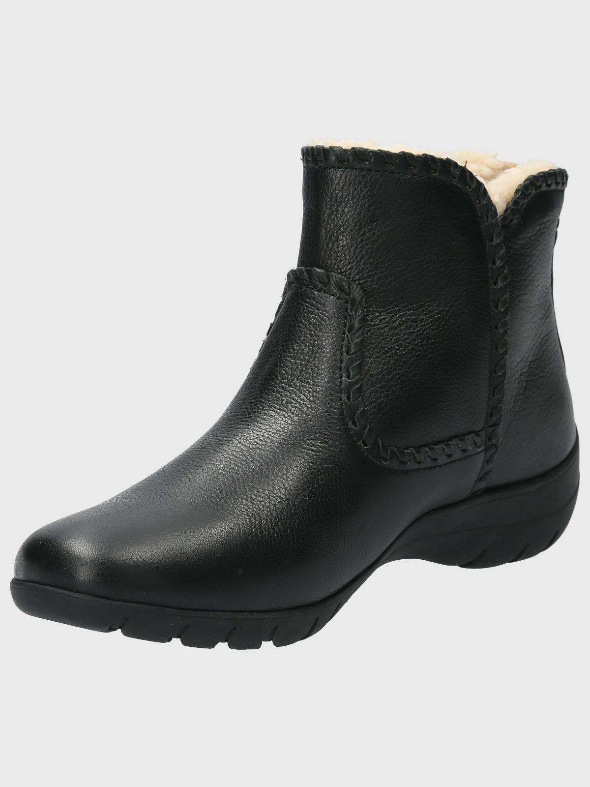 Botin Cuero Mujer Orla Negro-4