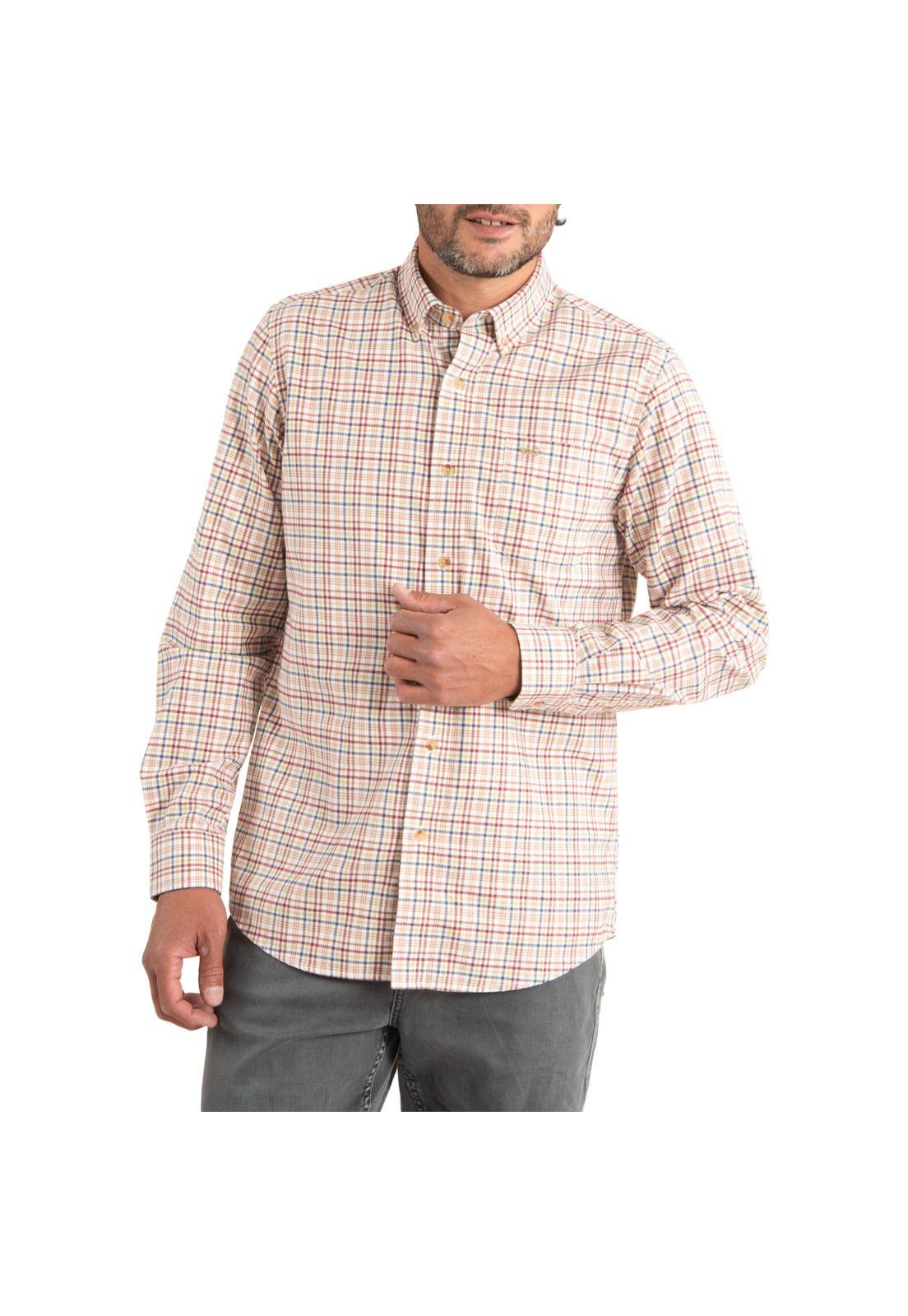 Camisa Hombre Algodón Org Viyellabut Terracota-0