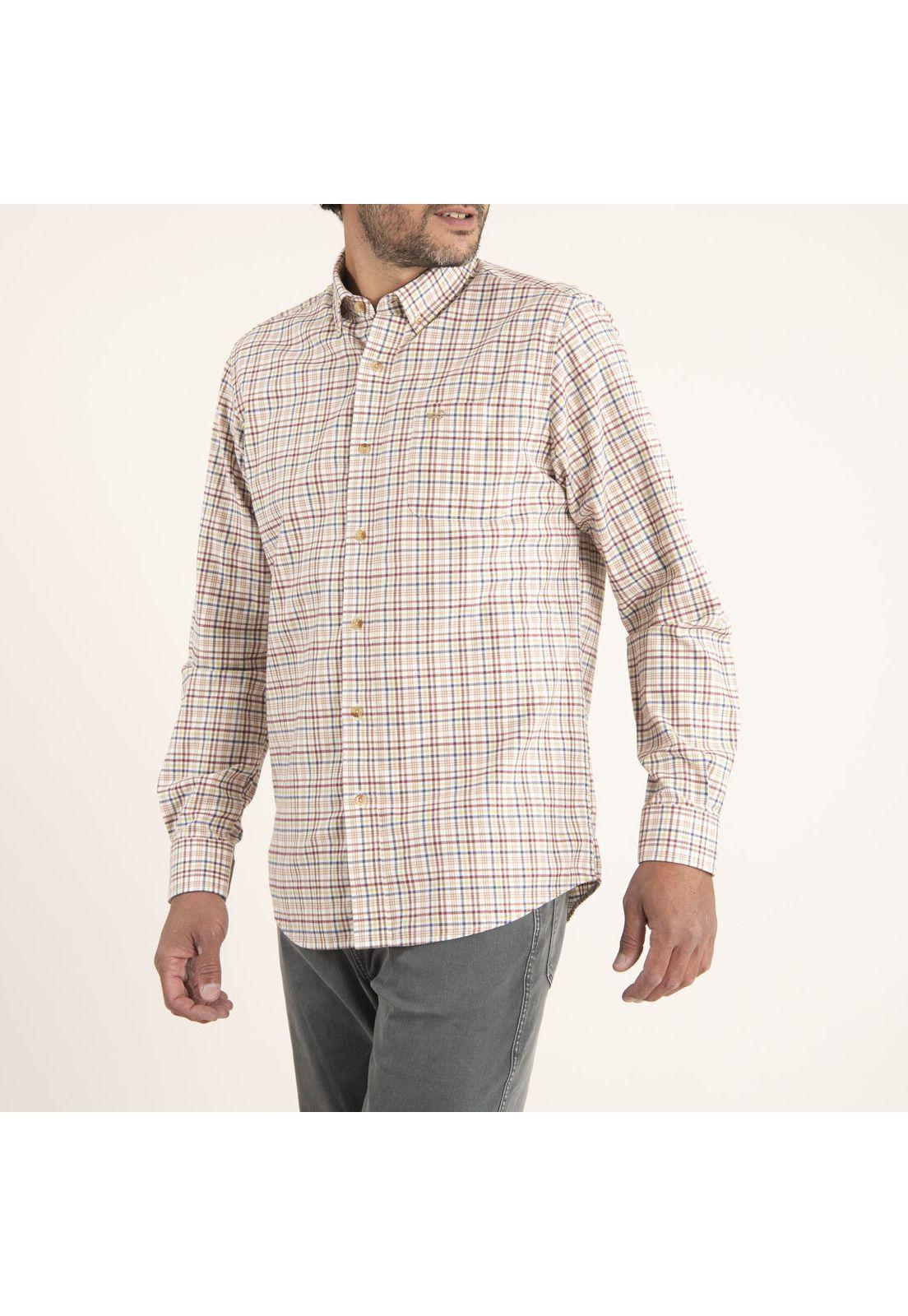 Camisa Hombre Algodón Org Viyellabut Terracota-2